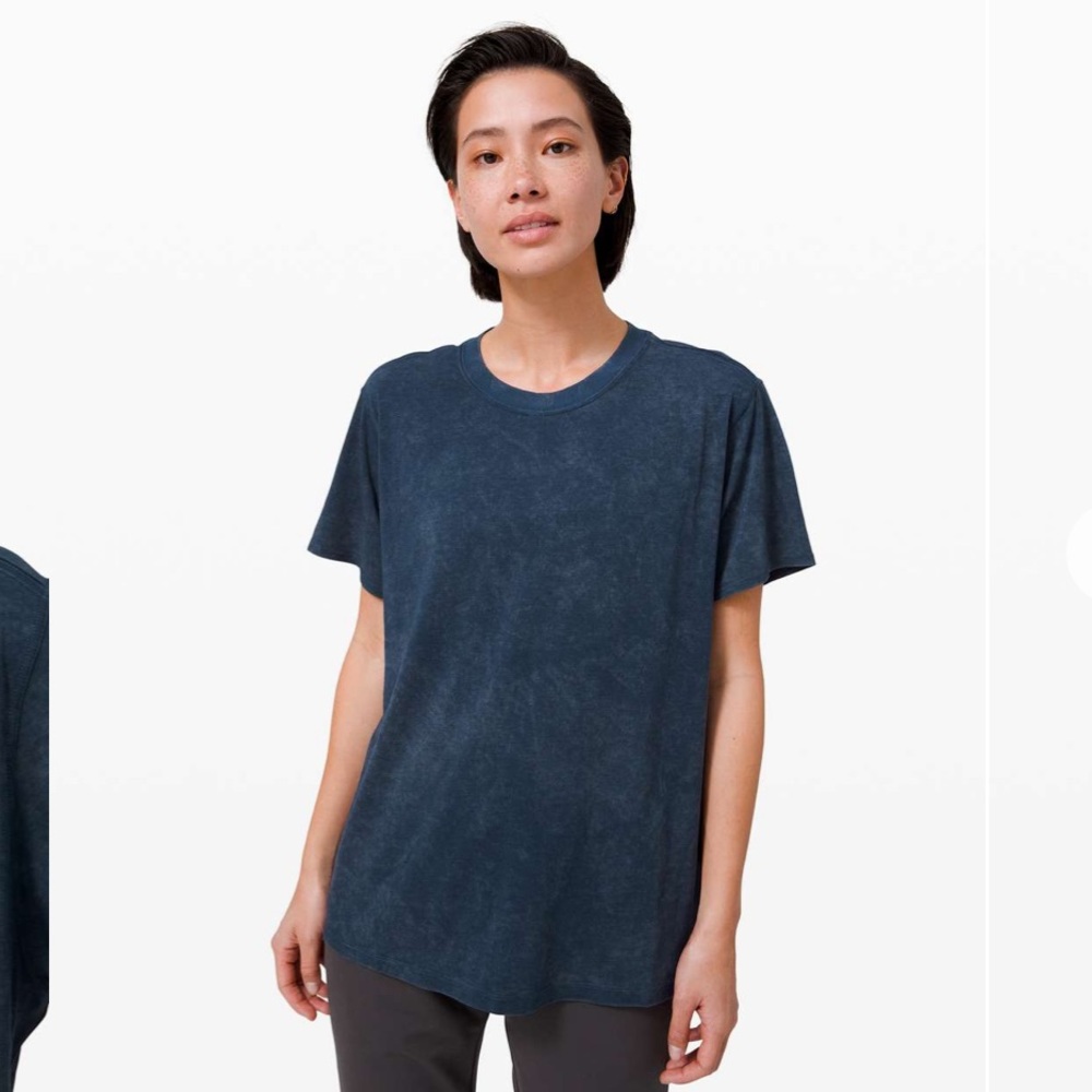 Lululemon All Yours Boyfriend Tee *Cloud Wash